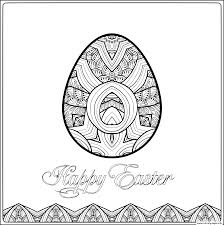 Keep your kids busy doing something fun and creative by printing out free coloring pages. Easter Egg For Adult And Older Children Coloring Pages Printable
