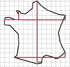 La durée de la fête. Croquis France Quadrillage Fond De Carte Carte Croquis