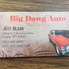 Maybe you would like to learn more about one of these? Big Dawg Auto Home Facebook