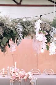 Bridal Table Florals Bridal Table Backdrop Flower Installation Bridal Table