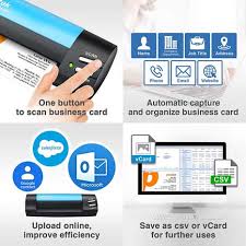 Business card software enables the creation, customization, collection and management of logaster is business card software, and includes features such as design templates, image editor. Mobileoffice S602b Highest Resolution Portable Scanner Ever Plustek Usa