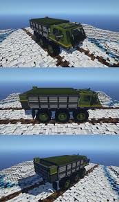 While you can't change the car's direction, you can create a vehicle that . Military Vehicle Created From Small Blocks Against The Winter Landscape Chisels And Bits Mod Minecraft