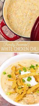 Scattered Thoughts Of A Crafty Mom White Chili Chicken Recipe Recipes Cooking Recipes