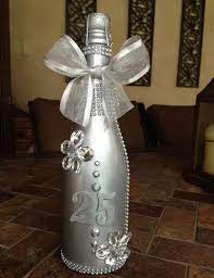 25th wedding anniversary christmas ornament, 25 years as mr & mrs, gift for married couple, silver anniversary keepsake, traditional glitter bauble with white organza ribbon bow 4.6 out of 5 stars 17 $26.99 $ 26. 40 Unique Gifts For Parents On 25th Wedding Anniversary Styles At Life