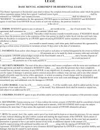 A rental agreement provides for a tenancy of a short period (often 30 days) that is automatically. Blank Lease Agreement Download Free Printable Rental Legal Form Template Or Waiver In Differe Lease Agreement Lease Agreement Free Printable Rental Agreements