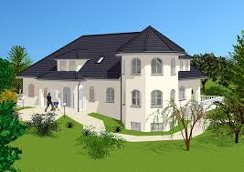 Ingo pregartner hausdirektor riedweg 2 69493 hirschberg anfahrt planen tel.: Landhaus Alternative Vorderansicht Mit Exklusivem Turm Haus Haus Grundriss Haus Bungalow
