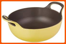 le creuset of america enameled cast iron balti dish 2 quart soleil improve your home amazon partner link enameled cast iron creuset balti