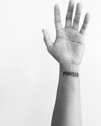 King and queen wrist tattoo: 75 Roman Numeral Tattoo Ideas To Inspire You