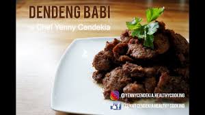 They come from many sources and are not checked. Main Course Dendeng Babi By Chef Yenny Cendekia Episode 36 Youtube