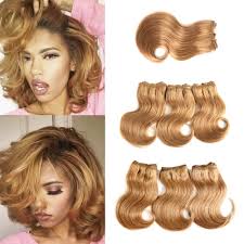 Buy 100% human hair extensions from beyond extensions. Violet Hair Brazilian Virgin Hair Bundles With Closure Cheap Short Hair Extensions 27 Honey Blonde Bob Weave Human Hair Body Wave Bunldes With Closure Buy Online In Brunei At Desertcart 43194211
