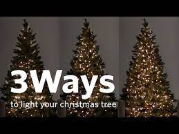 How To Hang Christmas Tree Lights 3 Different Ways Youtube