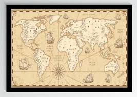 Zoomalia.com, l'animalerie en ligne au meilleur prix. Weltkarte Retro Landkarte Kunstdruck Poster Ungerahmt Bild Din A4 A3 K0593 Ebay