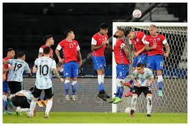 Argentina and chile start their respective campaigns off in rio de janeiro at the estadio. Watch Lionel Messi S Stunning Freekick In Argentina S 1 1 Draw Vs Chile In Copa America
