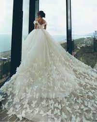 Butterfly Wedding Dresses Ball Gown Off The Shoulder Butterfly Wedding Dress Outdoor Wedding Dress Ball Gown Wedding Dress
