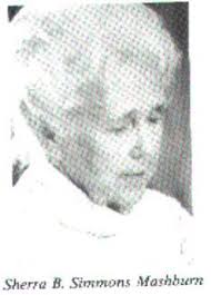 Sherra Bernstine Simmons Mashburn (1906-1996)