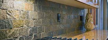 Subway tile backsplashes have long been an interior staple and for good reason. 103 Slate Backsplash Ideas Rustic Look 1 Trend Slate Tile Slate Backsplash Tile Backsplash Backsplash