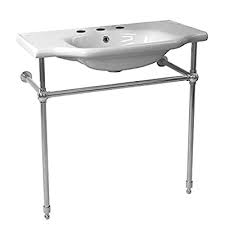Check spelling or type a new query. Buy Nameeks Cerastyle 081200 Con Three Hole Nameeks Cerastyle 081200 Con Three Hole Cerastyle 31 1 2 Ceramic Console Bathroom Sink With Three Faucet Holes Includes Overflow Online In Georgia B0856wfkyd