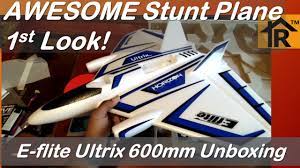 Ep. 299: Amazing Stunt Plane 1st Look - E-flite Ultrix 600mm Unboxing -  YouTube