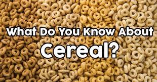 A little time and a few ingredients, and. What Do You Know About Cereal Quizpug