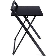Costway 23 In Rectangular Black Laptop Desk With Open Storage Hw60471 The Home Depot In 2020 Laptop Desk Desk Open Storage