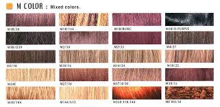 Color Chart Janet Collection