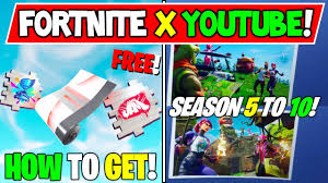 Season 5 battle pass arriving in december 2020. New How To Get Free Fortnite X Youtube Items Season 5 To 10 Event Insane Story Theory Youtube