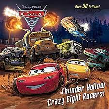 Thunder Hollow Crazy Eight Racers Disney Pixar Cars 3 Pictureback R Kristen L Depken Rh Disney 9780736437288 Disney Pixar Cars Pixar Cars Disney Cars