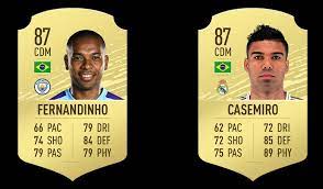 Fast to check out the all data of cardtype fernandinho on fifa 19 ultimate team here! Fifa 20 Fernandinho E O Melhor Meio Campista Brasileiro Do Jogo Casemiro Tambem Se Destaca Fifa Sportv