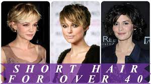 However, for older women over 60 years of age, short haircuts will take place in the 2020 hair styles. 18 Perfect Ideas For Short Hairstyles For 40 Year Old Woman 2018 Youtube