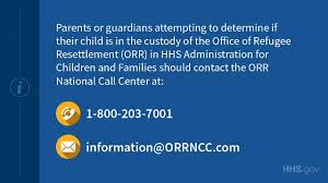 Email our claims administrator (if an email address. Unaccompanied Children Information Hhs Gov