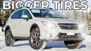 Best off road wheels for subaru crosstrek our top picks with links. Subaru Crosstrek Bigger Snow Tire Upgrade Youtube