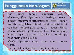 · membedakan klasifikasikan logam paduan bukan besi. Logam Dan Non Logam Industiral Engiineerng Universitas Sumatera Utara Industiral Engiineerng Universitas Sumatera Utara Kelompok I Bayu Prasetya Mely Ppt Download