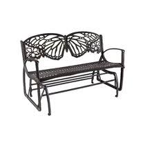 An assortment of hanamint benches and glider. Cast Aluminum Glider Bench Wayfair