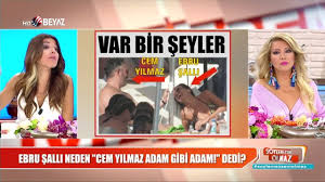 Cem yılmaz ve ebru şallı, çeşme'de birlikte tatil yapıyorlardı! Ebru Salli Cem Yilmaz Icin Neden Adam Gibi Adam Dedi Dailymotion Video