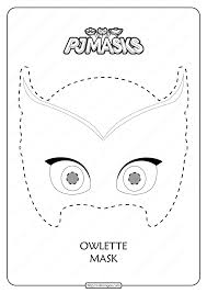 Pj masks owlette coloring page today we will be coloring owlette from pj masks, grab your coloring pencils, and let's add some colors and have a blast. Free Printable Owlette Pj Masks Coloring Page
