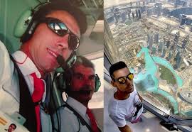 Pilot Daniel Centeno został "gwiazdą sieci"