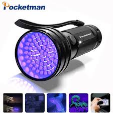High Quality Uv Light 51led 21led 12led Uv Light 395 400nm Led Uv Flashlight Torch Light Lamp Safety Uv Detection Aaa B Uv Flashlight Led Flashlight Flashlight