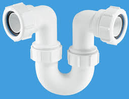 If you are not a pro or on your way to becoming a professional tradesman please use the ask the plumbing experts section. Mcalpine 1 1 4 Running Inline Deep Seal P Trap 32mm Waste Pipe Sr10 Taps 2 Traps