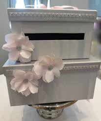 Allow gift cards to go in, not out. Card Box Wedding Gift Money Box Wedding Card Holder Handmade In Silver And Pink Box 3 Sale Card Box Wedding Money Box Wedding Wedding Cards