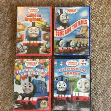 Thomas the tank engine & friends is an upcoming film based on the famous tv series since 1984 of the same name created by britt allcroft and the railway series books by the rev w awdry and his son christopher.the film is a retelling of the first two railway series books from 1945 & 1946 and the first 7 episodes from the tv show's first season in 1984 just as they were retold from the 2015. Best Euc Thomas Friends Movies Calling All Engines Come Ride The Rails Thomas Sodor Celebration And Tales From The Tracks For Sale In Portland Maine For 2021