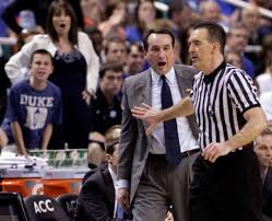 Moreover, he has taken the devils to 12 final fours. Duke S Mike Krzyzewski Speaks To Official Roger Ayers 136015 Stamfordadvocate