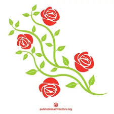 Bahan vektor mawar kartun digambar tangan gambar unduh gratis. 370 Mawar Clipart Gratis Domain Publik Vektor