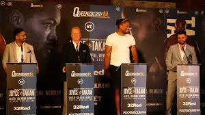 Joe joyce will return to action on july 24th, for the first time since scoring a stoppage win over daniel. Joe Joyce Vs Carlos Takam Full Press Conference Bt Sport Boxing Youtube
