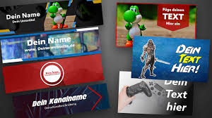 How to make pubg gaming banner in photoshop l gaming banner design l pug banner. Paket Gaming Banner Thumbnails So Geht Youtube