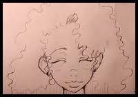 How to draw curly hair and afro ethnic hair? How To Draw Curly Hair And Afro Ethnic Hair Drawing Tutorials Drawing How To Draw People S Frizzy And Curly Hair Drawing Lessons Step By Step Techniques For Cartoons Illustrations