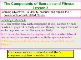 A few factors play a role in your flexibility, including how tight or relaxed your … B Student Success Criteria Identify 3 Components Of Health Related Fitness Explain Why Briefly Add Other Components Like Speed Etc And Explain Why A Student Ppt Download