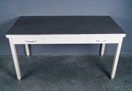 For Sale Iron Working Table With Drawers From The Tu Delft 1950s In 2020 Work Table Drawers Table Design