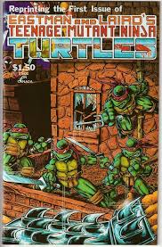 Teenage Mutant Ninja Turtles 1 4th Printing Full Colour Wraparound Cover Ninja Turtles Teenage Mutant Ninja Turtles Art Teenage Mutant