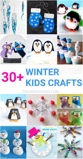 30 Easy Winter Crafts For Kids Winter Crafts For Toddlers Winter Crafts For Kids Winter Activities For Kids