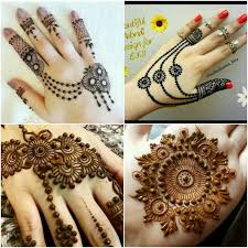 Mehndi is a form of body art, in which decorative designs are created on a person … Simple Mehndi Design Patches Images Cute Mehndi Design